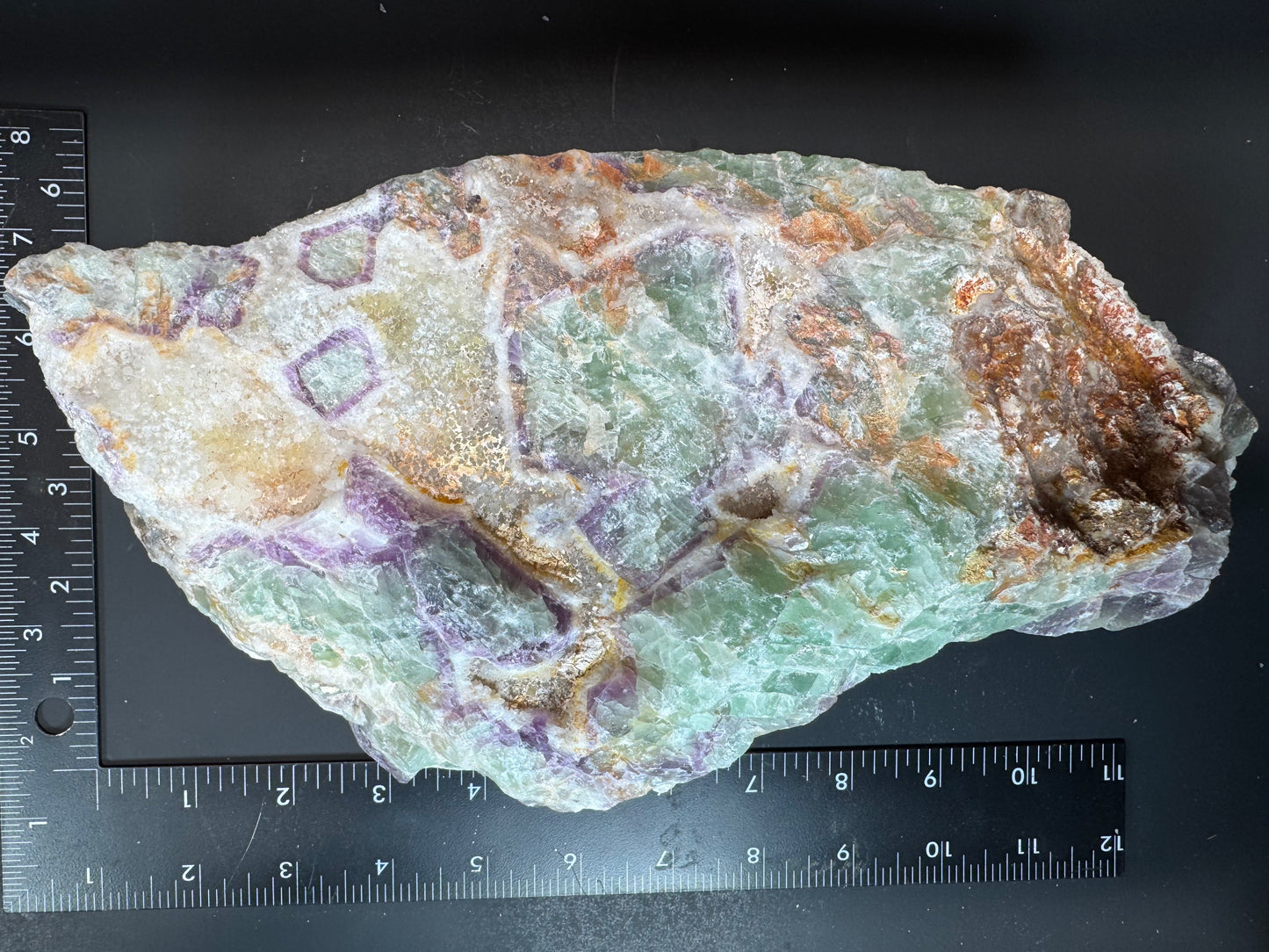 A1 Fluorite Chalcedony Durango, Mexico