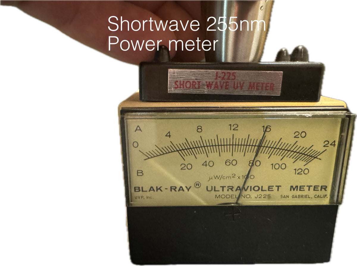 M12 Shortwave - Longwave UVC - UVA 255nm 365nm Ultraviolet Flashlight