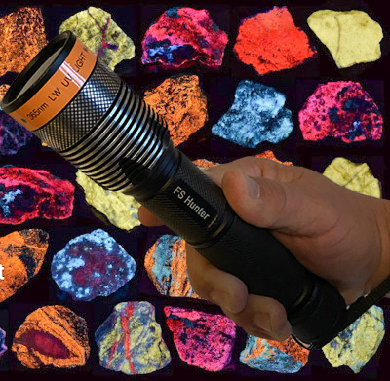 New! FS Hunter Longwave Ultraviolet Flashlight FS1LW Ultraviolet